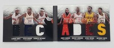 2013 Panini Preferred DECADES Booklet-LeBron KD Melo Harden Kyrie AD Dwight /199