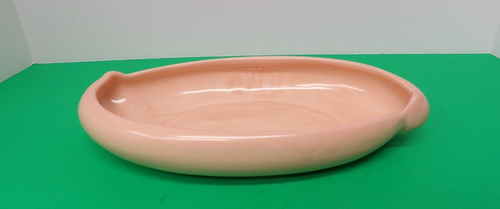 Vintage Haeger rosa Konsolenschale Pflanzschale/Süßigkeiten/Relish Tablett