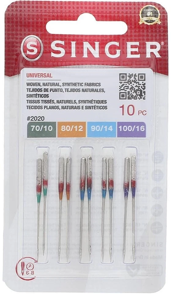 Singer Sewing Machine Needles Domestic 130/705 H Universal, Stretch, Denim, Twin - Image 4 of 4