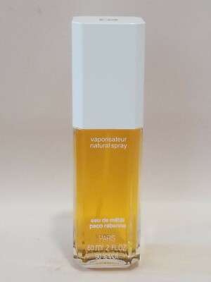 Eau De Metal • Paco Rabanne • 2 FL OZ / 60 ml . VINTAGE | eBay