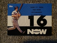 2007 Topps Generation Now Insert #GN132 Twins Justin Morneau Baseball Card