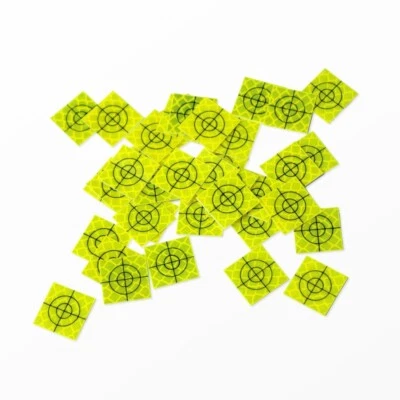 Reflex Zielmarken 20mm x 20mm, Seladon, 100 Stück!