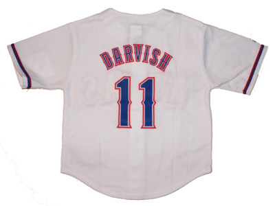 NWT Majestic Yu Darvish Texas Rangers Kids 4-7 Home Jersey | eBay