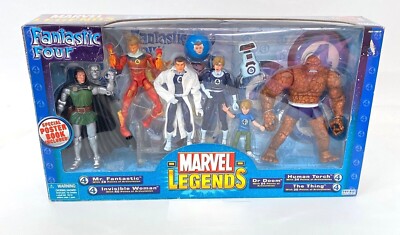 Marvel Legends Fantastc Four -fantastici 4 Set Super Héros