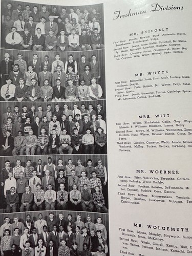 VTG. 1950 Tilden Technical High School Yearbook, Chicago, IL Genealogy Use - Picture 10 of 23