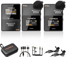 Comica BoomX-D Pro D2 2.4G Wireless Lavalier Microphone System 2 transmitter