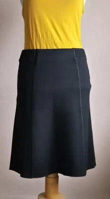 MAX & CO TRIKOT ROCK STRICK GR. S,  SCHWARZ 50%WOLLE, STRICKBUND, - Bild 1 von 4