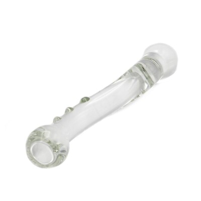 doppeldildo glas Glass Doppel Dildo Smooth Duo 21,0x3,1-3,4cm