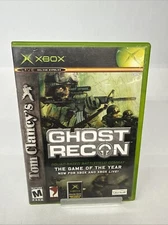 Tom Clancy's Ghost Recon Xbox Complete w/ Manual & Reg Card ,  Resurfaced