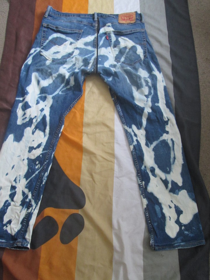 GR MENS REAR ZIP LEVI 501 SKINHEAD BLEACHERS JEANS FETISH 38" WAIST eBay