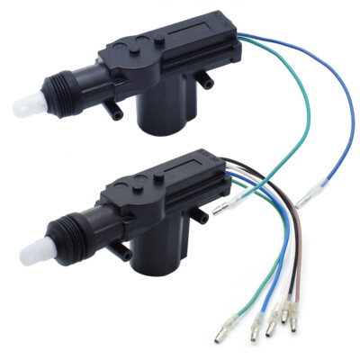 Geevorks Universal Car Keyless Entry System Kit - 4 Door Lock Actuators With Remote Control
