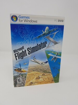 Microsoft Flight Simulator X PC DVD Games Windows COMPLETE 