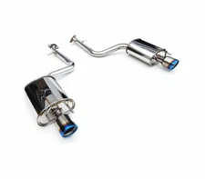 Invidia Q300 Axleback Dual Exhausts for 16-17 Lexus IS200t (Titanium Tips)