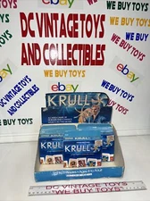 1983 Krull Card Game - Parker Bros. Columbia Pictures -lot Of 5 W/ Store Display