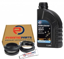 Fork Seals Dust Seals & 1L Oil for Kawasaki VN1600 MeanStreak 2005
