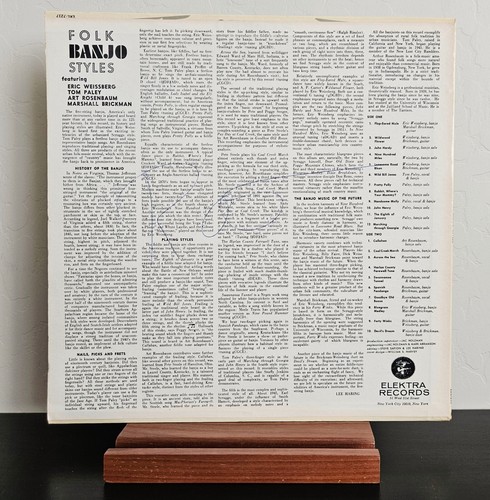 Various – Folk Banjo Styles (Elektra Mono LP) Folk 1962 - Picture 2 of 3