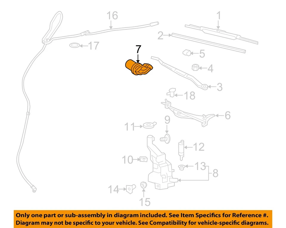 二手挡风玻璃刮风机 适合:2011 凯迪拉克 Cts A 级 — 第 3/4 张图片