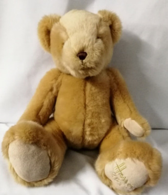 Harrods Weihnachten 2017 BERTIE 14'' Sammlerstück Bär, aber ohne Mantel oder Etikett