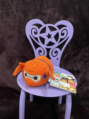 DISNEY BAYMAX TSUM TSUM Hong Kong Big Hero ARMOR EDITION Mini Plush New  Tag