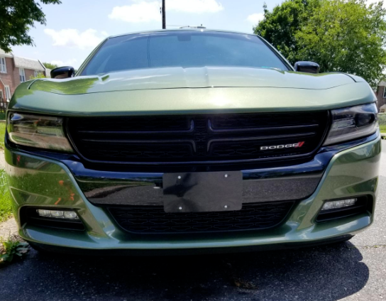 2 Front Bumper License Plate Tag Holder Mount Mounting Relocator Adapter Kit Bracket For Dodge (All Models) Quantity Discount(9.95$ To 6.50$) (Each With 2 Screws 4 Bolts & 4 Built In Nuts) (2 - Foto 6