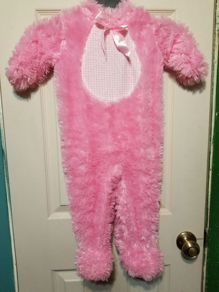DISFRAZ HALLOWEEN CONEJITO ROSA DE UNA PIEZA LULLABABY 18 MESES NIÑO Foto 3 de 4