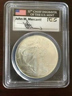 2013 $1 1OZ SILVER EAGLE PCGS-MS69 FS SIGN BY MERCANTI 2289