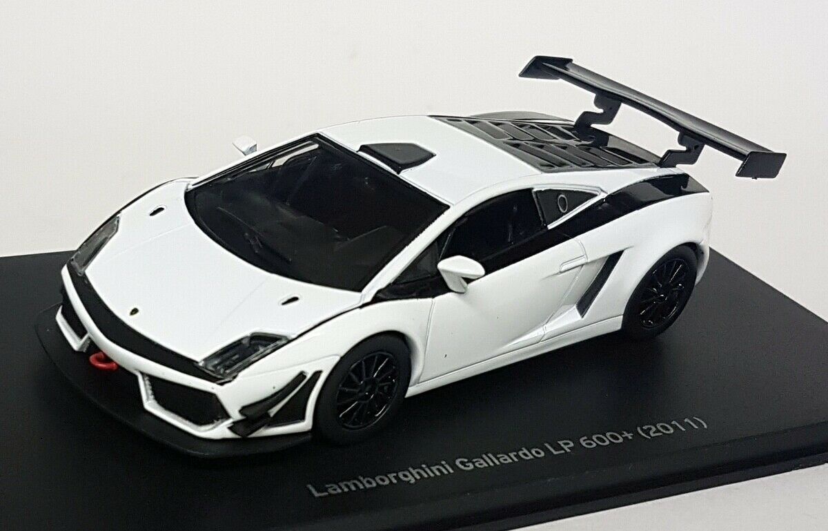 Altaya 1/43 Gallardo LP 600+ White 2011 Diecast Model Car