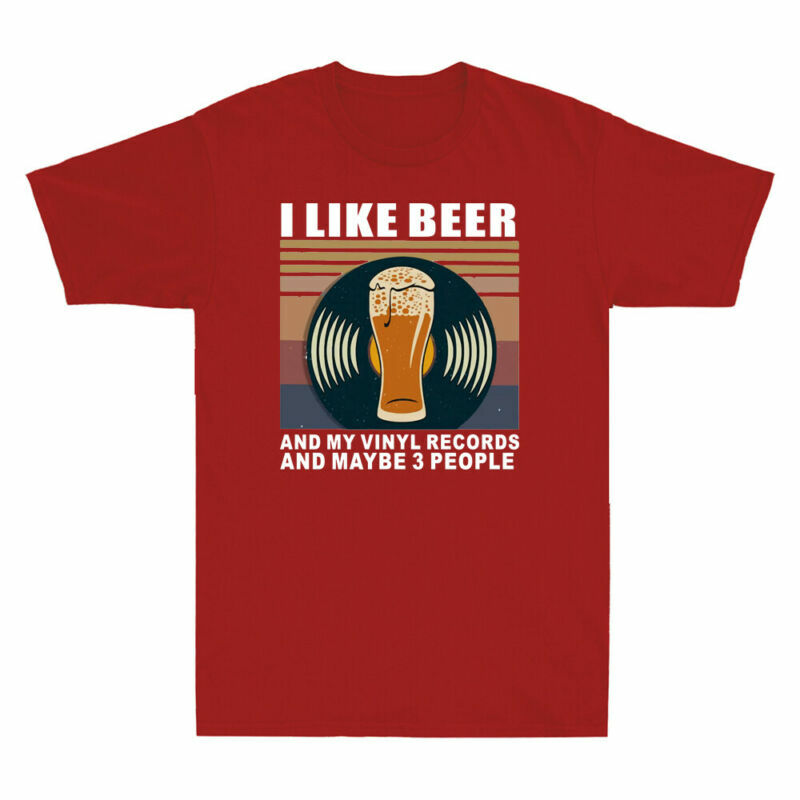 【oan】Honest Beer Short Sleeve T-shirt Men's Casual T-shirt Augustiner Beer Style Round Neck Short