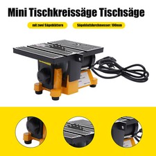 Mini Tischsäge Kreissäge Modellbau Tischkreissäge 4500 RPM Sägetiefe 5/8" DHL