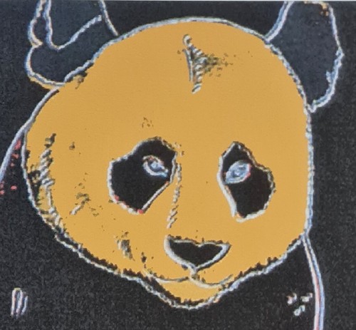 ANDY WARHOL * Giant Panda * 50 x 35 cm * signed lithograph * limited # xx/125 - Bild 4 von 9