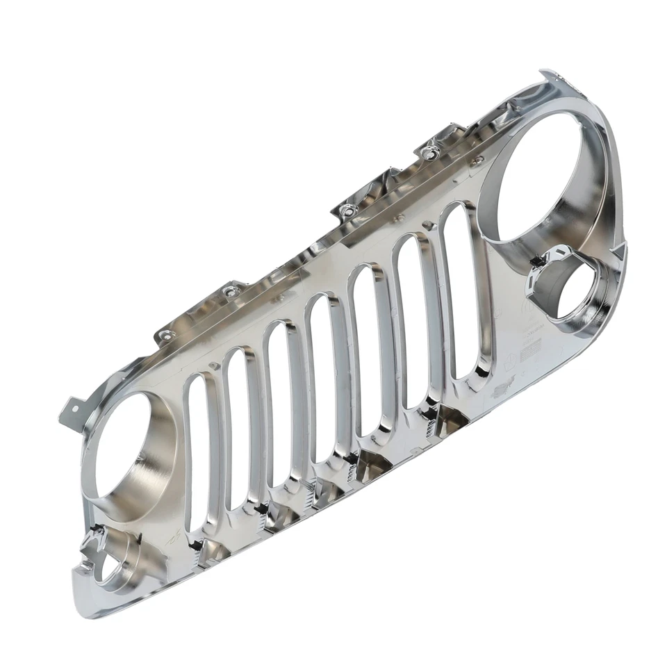 Kit de decoración de parrilla y faros genuino Mopar 2008-2018 Jeep Wrangler 82210558AD Foto 4 de 4