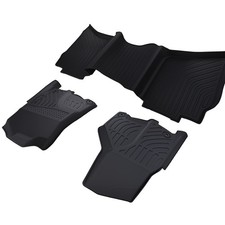 Front Tpe Floor Mats For Dodge Ram 1500 Classic Quad 2019-2023 Black Waterproof Front Tpe Floor Mats For Dodge Ram 1500 Classic Quad 2019-2023 Black Waterproof