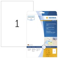 Herma Transparente Folien-Etiketten Special, 210 X 297 Mm 1 Bis 20 Stk Spare 42%