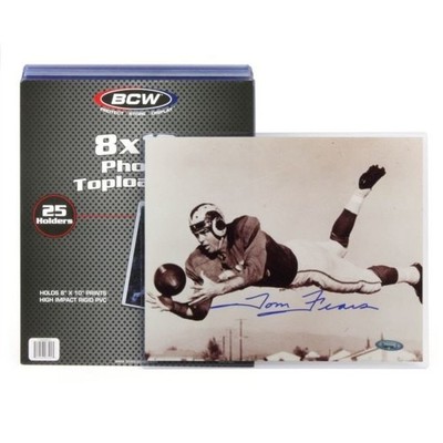 BCW 8x10 Photo Topload Holders Rigid 25 Clear Photographs / Block Protectors