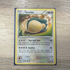 Pokemon TCG Snorlax XY Fates Collide 77/124 LP Non Holo on eBay