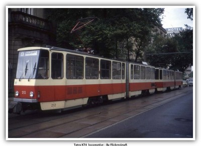 Tatra KT4   train railroad _issue12