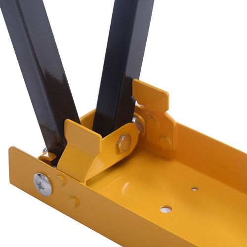 IRONMAX 2 Pack Heavy Duty Saw Horse Steel Folding Legs Sawhorse 275 lbs Capacity - Picture 10 of 11