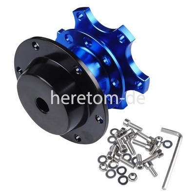 Quick Release Lenkrad Schnellverschluss Sportlenkrad Alu Nabe Adapter Snap Off