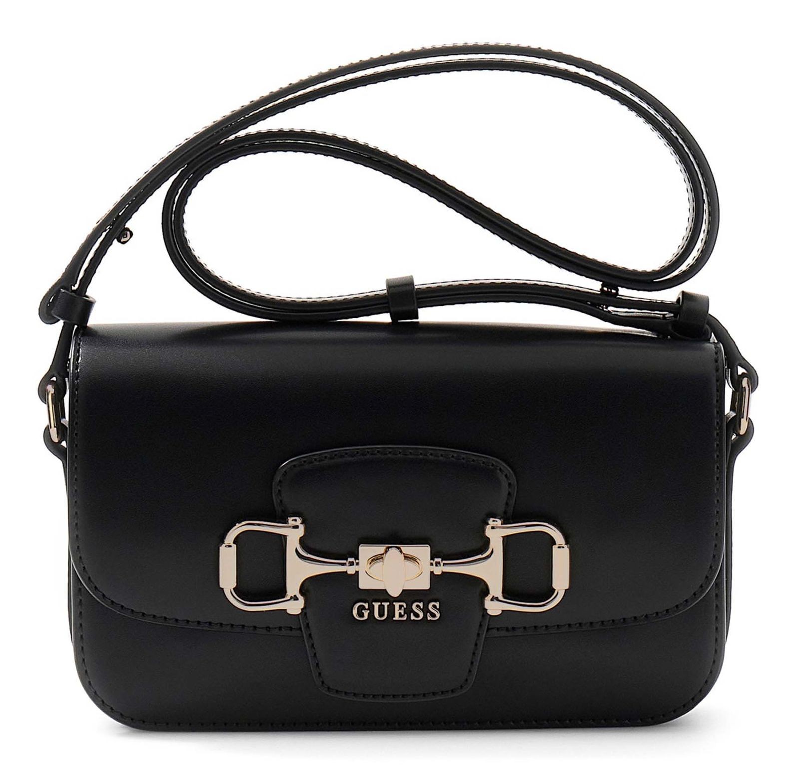 GUESS cross body bag Janie Convertible Xbody Flap Black