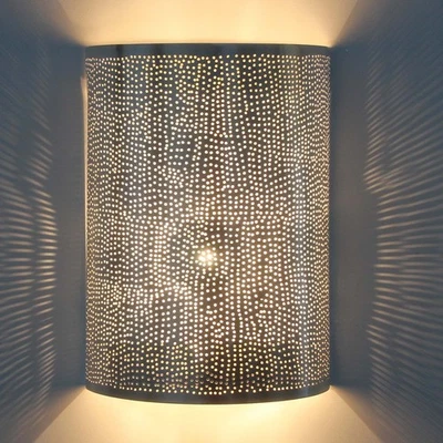 Marokkanische Silber-Wandlampe Yakut - Bild 1 von 3