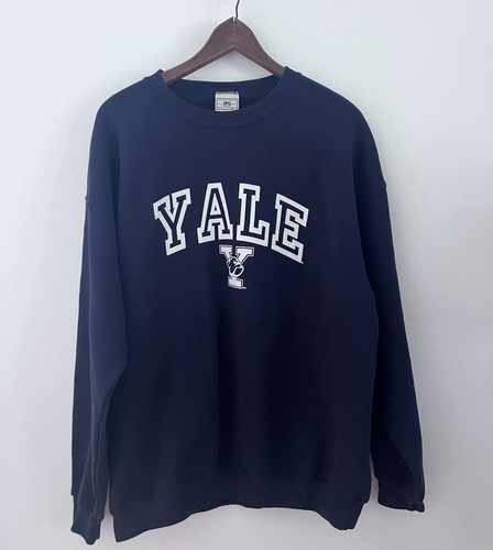 Vintage Yale Bulldogs Lee Sport Heavyweight Sweatshirt Size XL