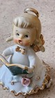 Geo Z LEFTON "Naughty Angel" Bell hidden Puppy  Vintage 50s Signed — photo 6