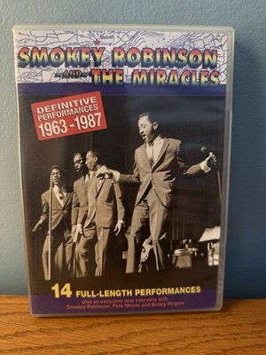 Smokey Robinson And The Miracles Definite Performances 1963-1987 DVD