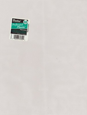 Zehrco-Giancola perforierte Kunststoff Leinwand 14 Stück 8,25''X11'' - weiß - 33275-2