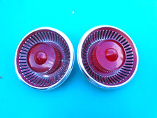 1959 Ford Galaxie Tail Light Housings W Lens. Lr. Fairlane 500 Country Sedan. 1959 Ford Galaxie Tail Light Housings W Lens. Lr. Fairlane 500 Country Sedan.