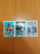 1982 Topps Dave Concepcion Baseball Cards Lot (3)  Base, All-Star & In Action 