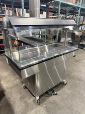 ROYSTON HIMHH-151 MOBILE HOT FOOD MERCHANDISER HEATED DISPLAY CHICKEN WARMER
