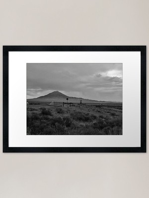Pflasterenden gerahmter Kunstdruck gerahmt Wandbild Poster Leinwanddruck Bild