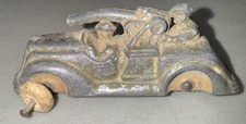 VINTAGE 1930'S BARCLAY BV15 LEAD DIME STORE CANNON CAR VAR. 2
