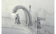 Kingston Brass KB8981NDL NuvoFusion 1.2 GPM Widespread Bathroom - Chrome